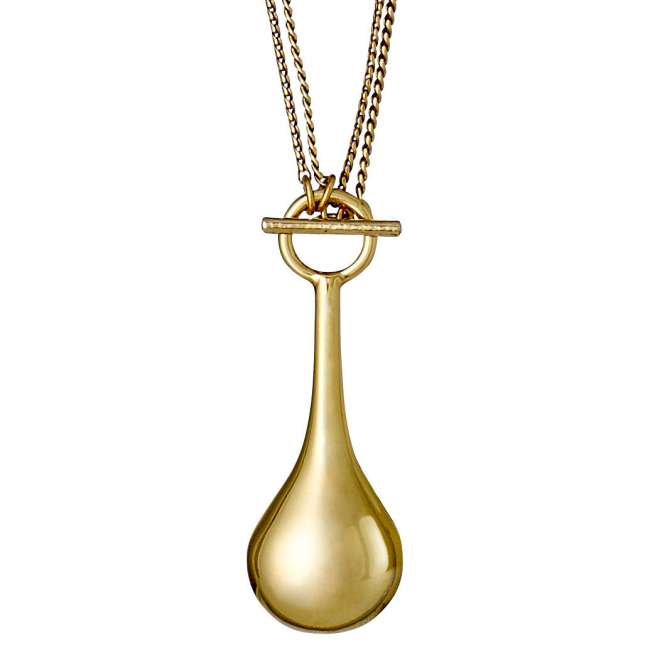 Priser på Pilgrim NATALIE recycled halskæde guldbelagt