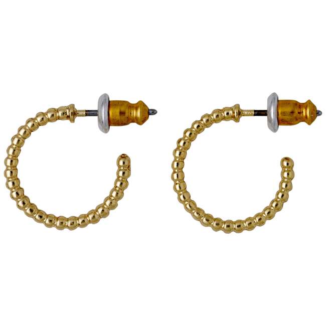 Priser på Pilgrim LEAH recycled øreringe guldbelagt