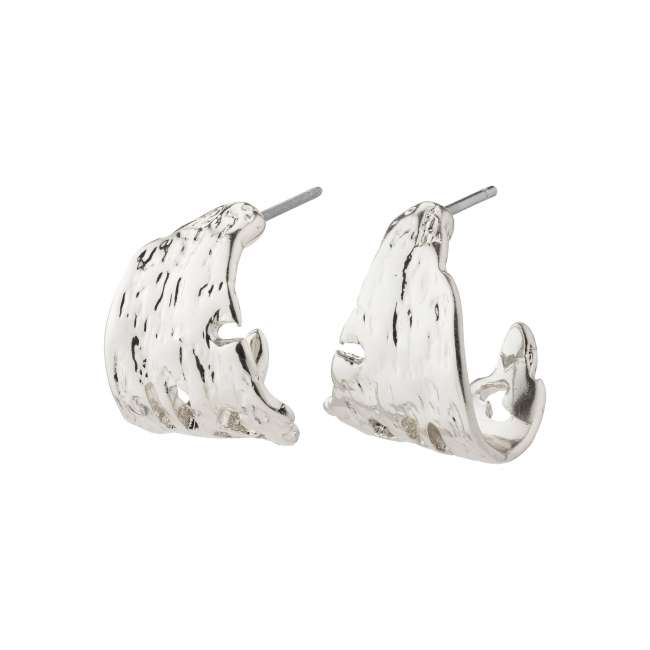 Priser på Pilgrim BRENDA recycled øreringe sølvbelagt