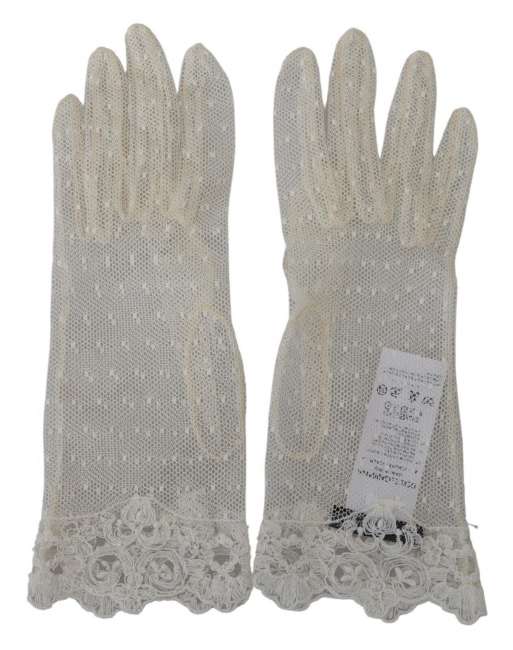 Priser på Dolce & Gabbana Hvid Uld Handske