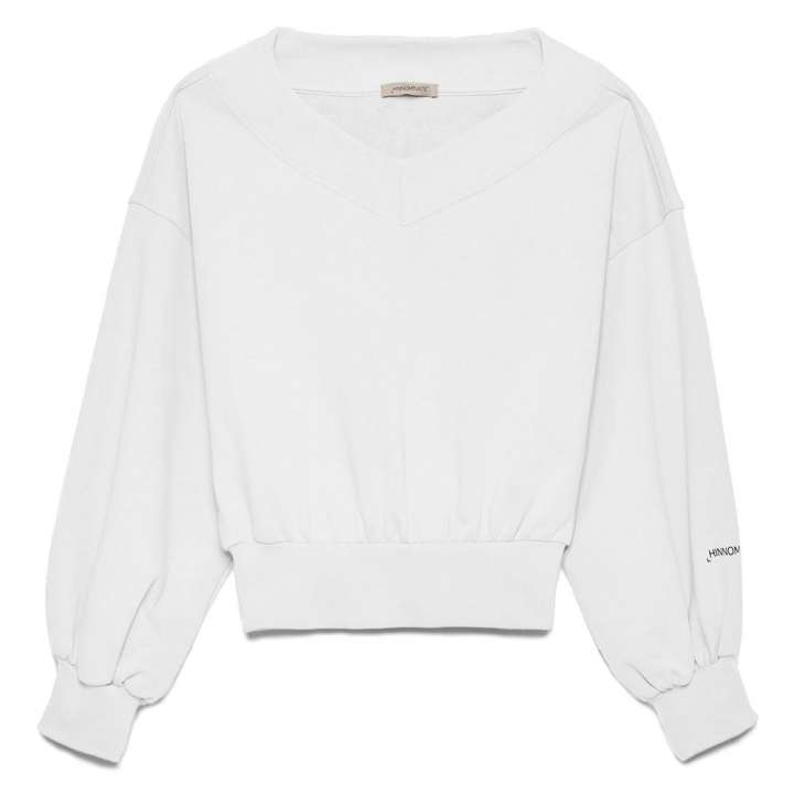 Priser på Hinnominate Hvid Bomuld Sweater