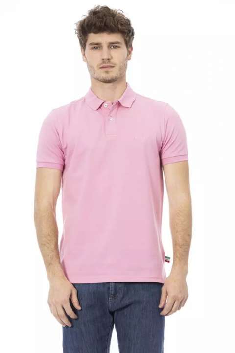 Priser på Baldinini Trend Pink Bomuld Polo Shirt