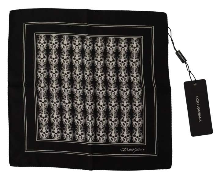 Priser på Dolce & Gabbana Sort Lommetørklæde