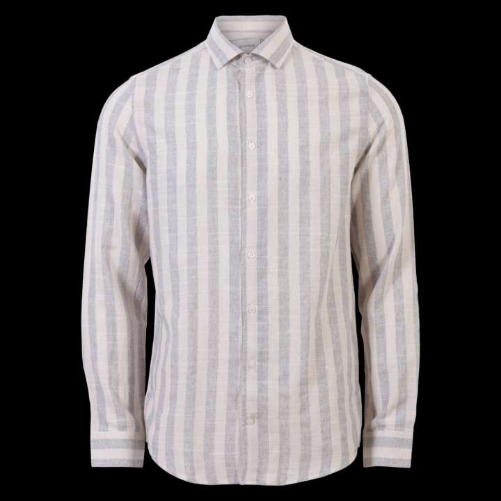 Priser på Gnious Herre Skjorte - Lt. Grey Mix - XL