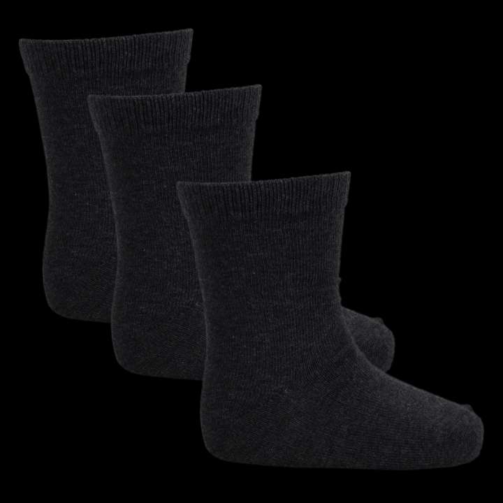 Priser på Impala Ange Børne Strømper - Dark Grey Melange - 31/34