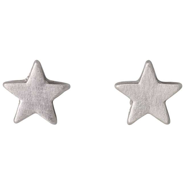 Priser på Pilgrim AVA recycled stjerne øreringe sølvbelagt