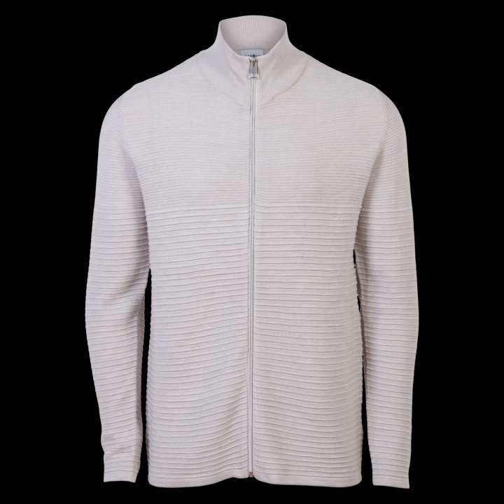 Priser på Marcus Orlando Herre Cardigan - Antic White - L
