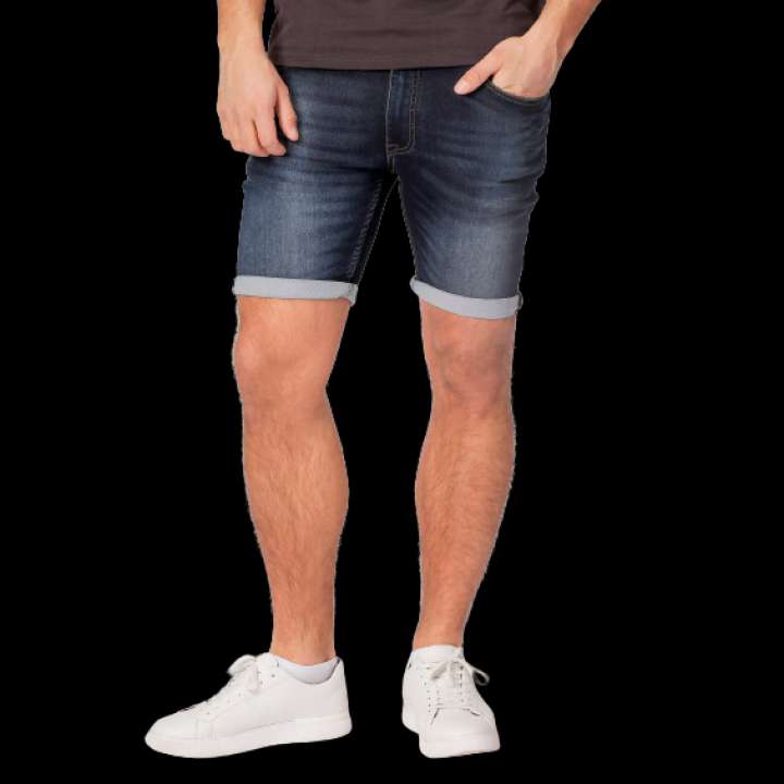 Priser på Marcus Herre Shorts - Blue Bleach Wash - 40