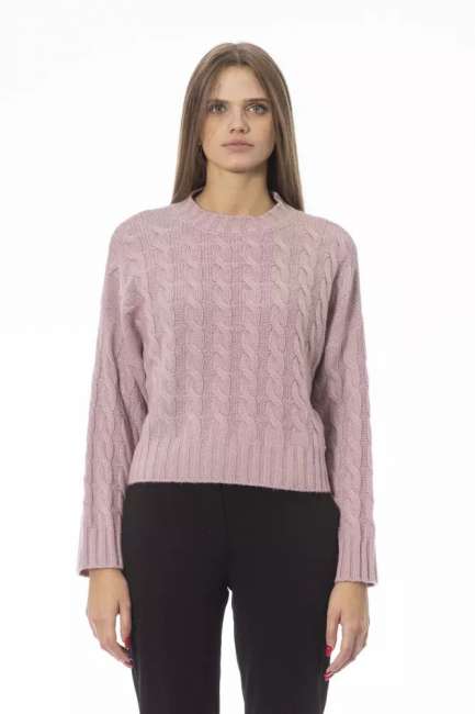 Priser på Baldinini Trend Pink Uld Sweater