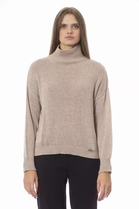 Priser på Baldinini Trend Beige Viscose Sweater