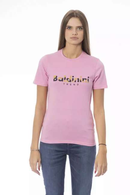 Priser på Baldinini Trend Pink Bomuld Tops & T-Shirt