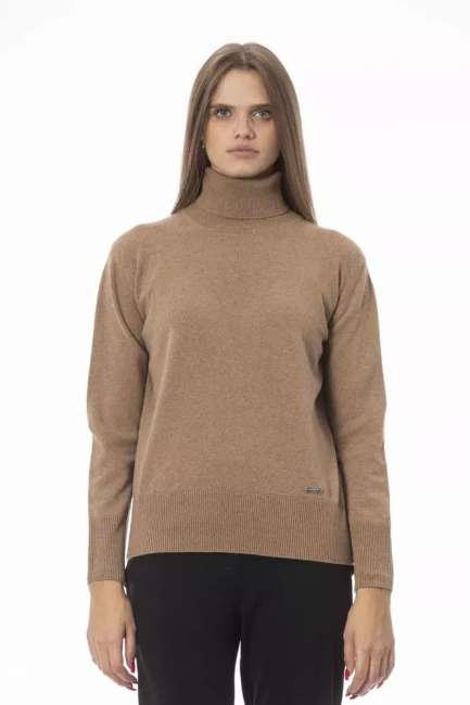 Priser på Baldinini Trend Beige Uld Sweater