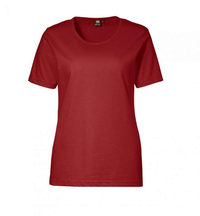 Priser på ID Pro Wear Dame T-shirt - Red - 5XL