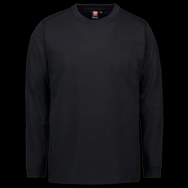 Priser på ID Pro Wear Herre Langærmet t-shirt - Black - M