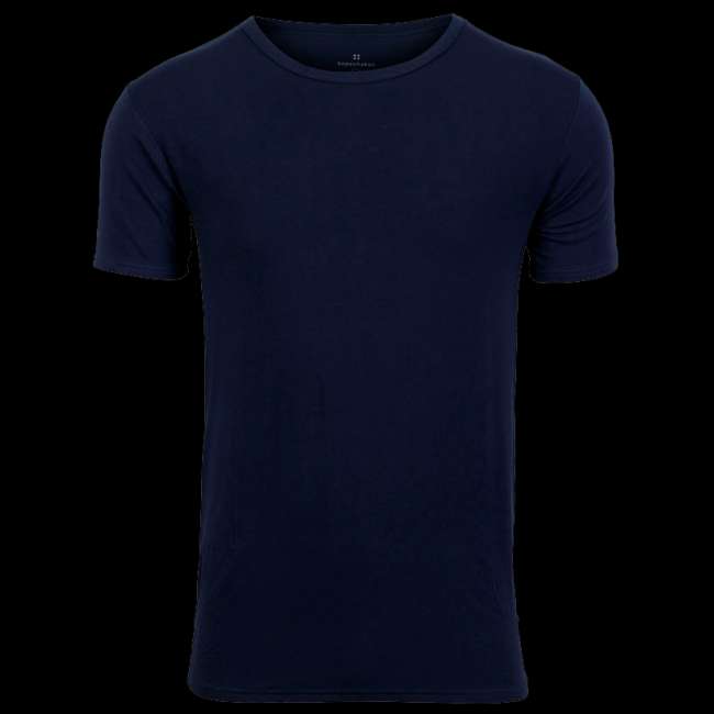 Priser på Kopenhaken Bertram Herre T-shirt i bambus - Navy - 2XL