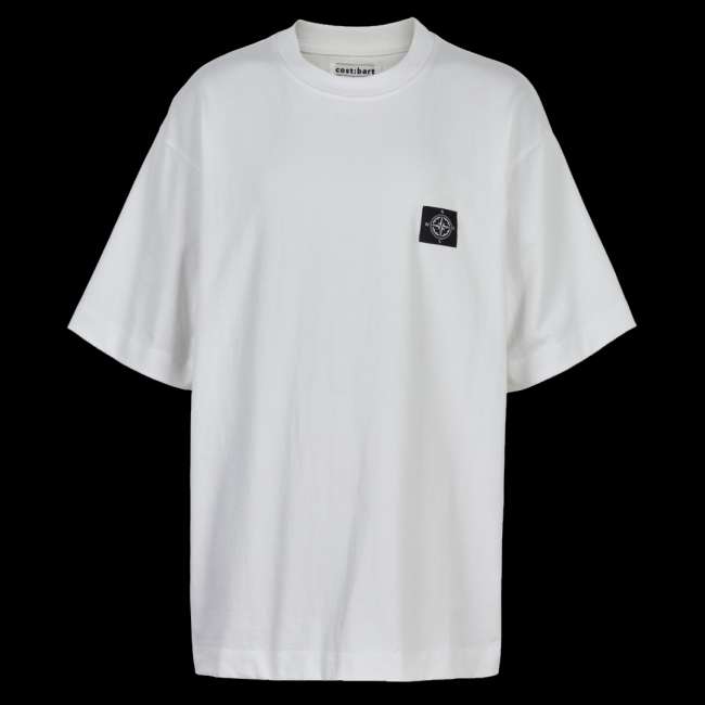 Priser på Cost:bart Drenge T-shirt i økologisk bomuld - Bright White - 128