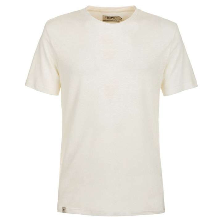 Priser på Fred Mello Hvid T-Shirt
