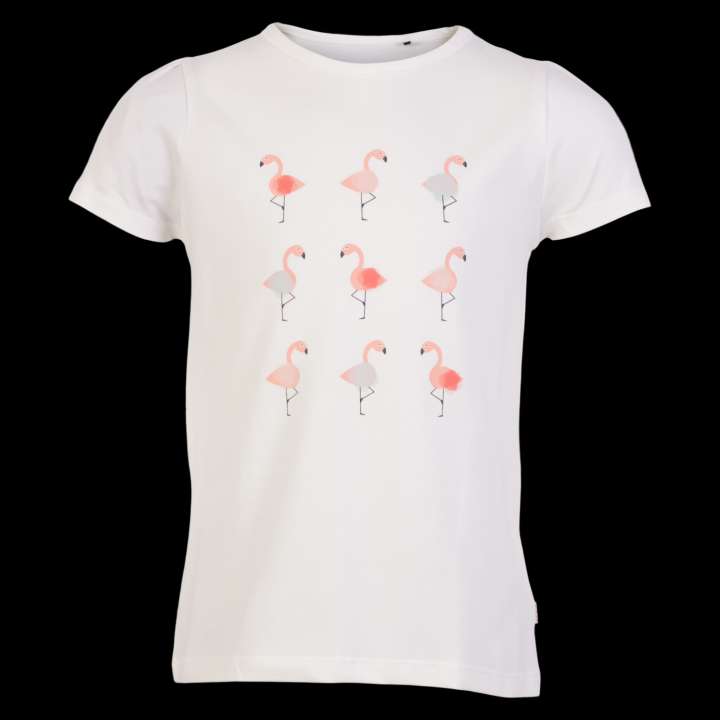 Priser på Me Too Pige T-shirt - Marshmallow White - 98