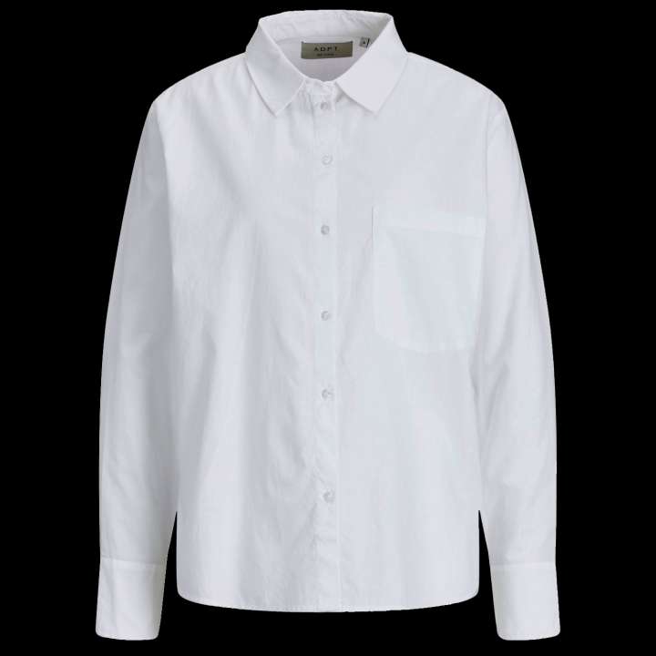 Priser på ADPT Dame Skjorte - Bright White - L