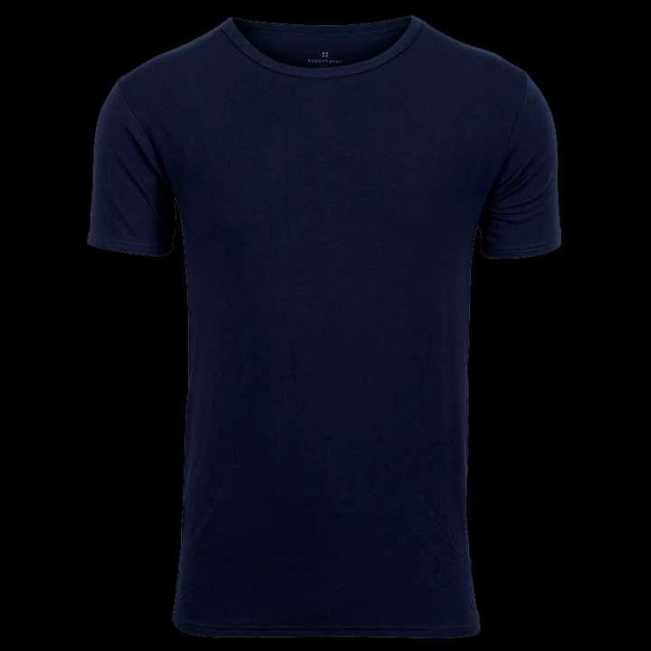 Priser på Kopenhaken Bertram Herre T-shirt i bambus - Navy - XL