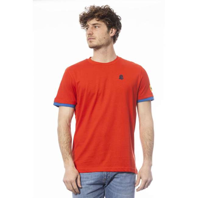 Priser på Invicta Rød Bomuld T-Shirt