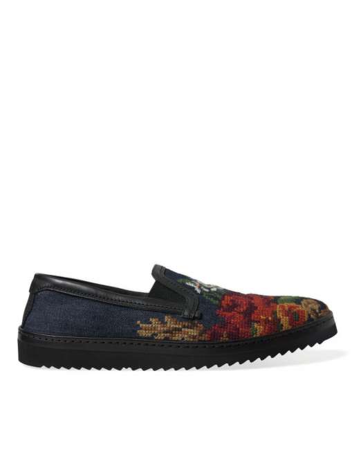 Priser på Dolce & Gabbana Multifarve Herre Loafers Sko