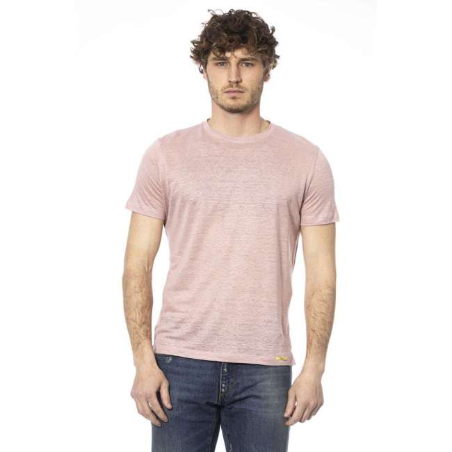 Priser på Distretto12 Pink Bomuld T-Shirt