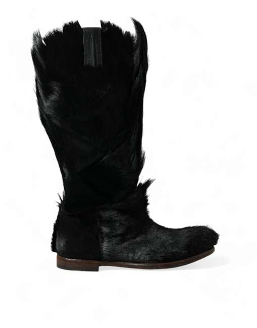 Priser på Dolce & Gabbana Sort Vinter Støvler