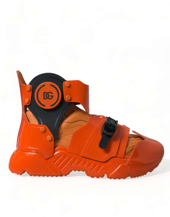 Priser på Dolce & Gabbana Orange Sneakers
