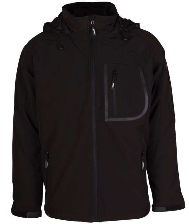 Priser på Carnét Oscar Herre Softshell - Black - 5XL