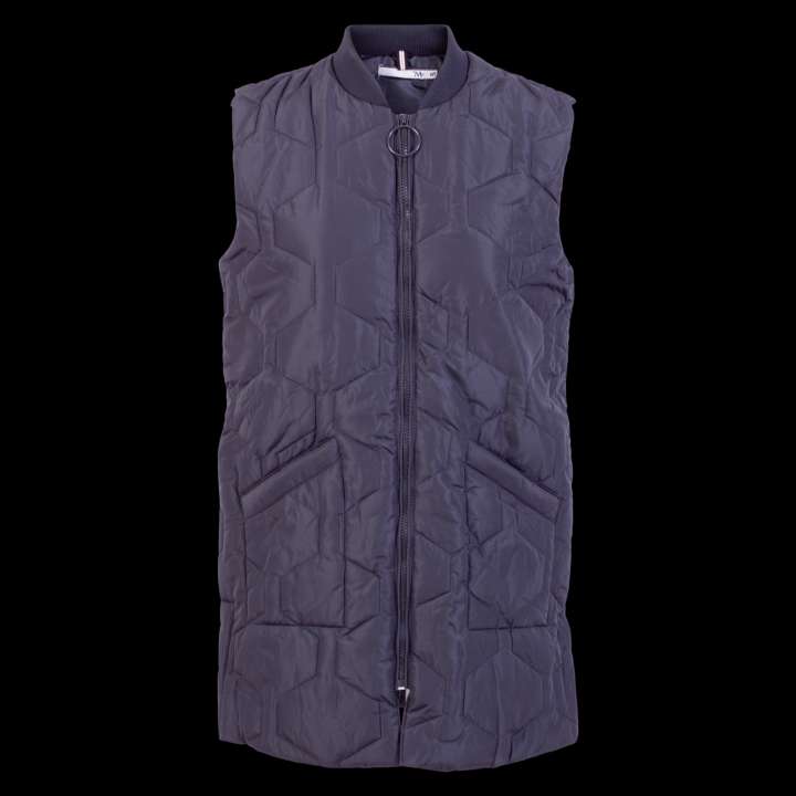 Priser på By MK Astid Dame Vest - Navy - S