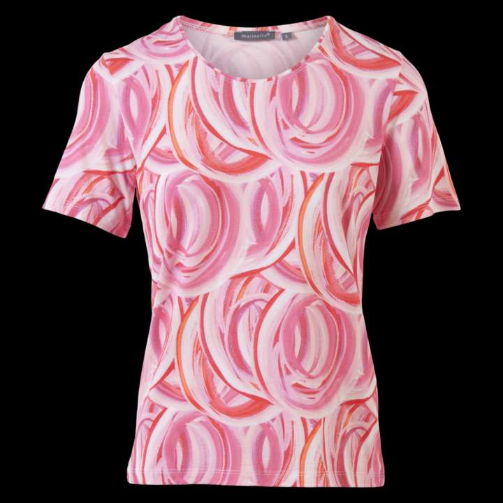Priser på Marinello Dame T-shirt - Pink - 2XL