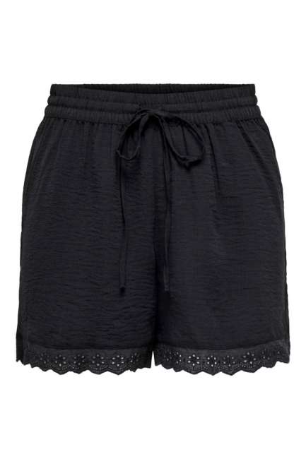 Priser på JDY - Shorts - JDY Rachel Lace Shorts - Black
