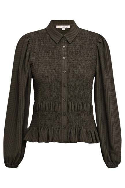 Priser på A-View - Skjorte - Stella New Shirt - Brown