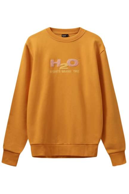 Priser på H2O - Sweatshirt - Logo Sweat O´neck - Apricot/Peach/Lemon