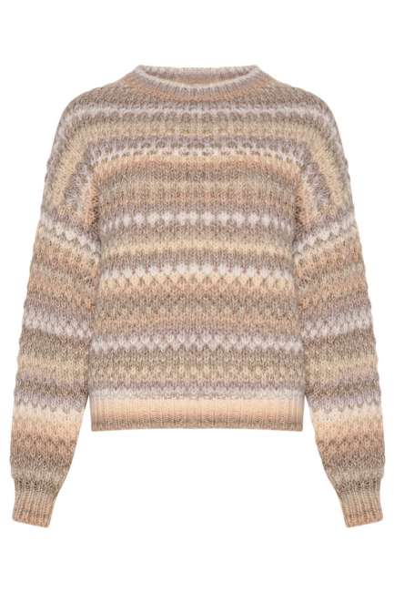 Priser på Noella - Strik - Gio Sweater - Sand Mix Lurex