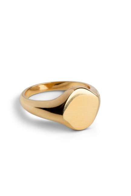 Priser på Enamel - Ring - Ring Luna - Gold
