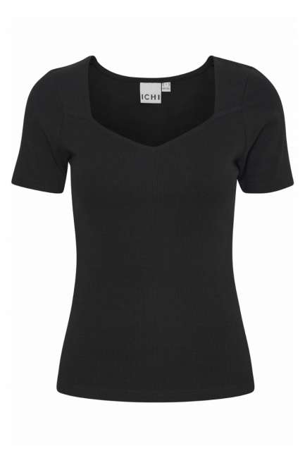 Priser på Ichi - T-shirt - IH Oreta SS2 - Black