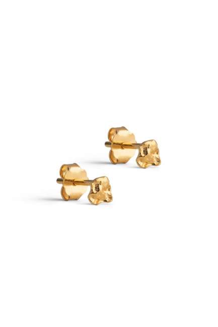 Priser på Enamel - Øreringe - Rio Studs Mini - Gold