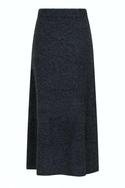 Priser på Neo Noir - Nederdel - Ashanti Knit Skirt - Antracit