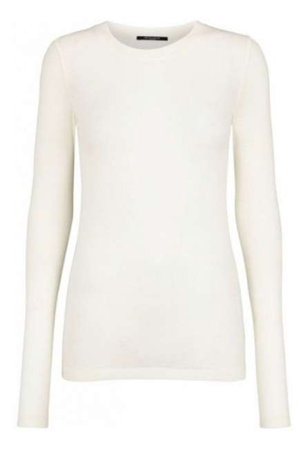 Priser på Bruuns Bazaar - Bluse - AngelaBB LS T-shirt - Snow White