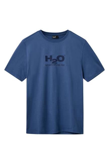 Priser på H2O - T-shirt - Logo Tee - Indigo Blue