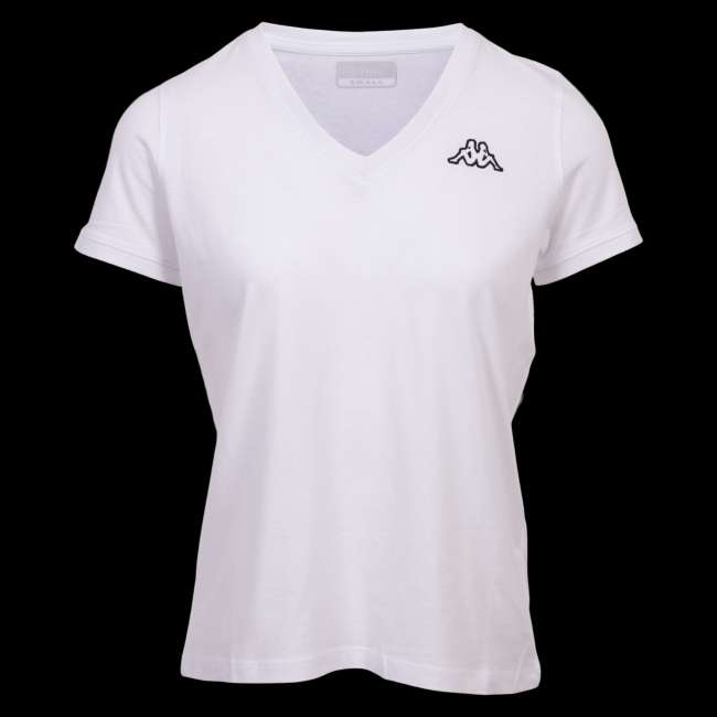 Priser på Kappa Dame T-shirt - Hvid - M