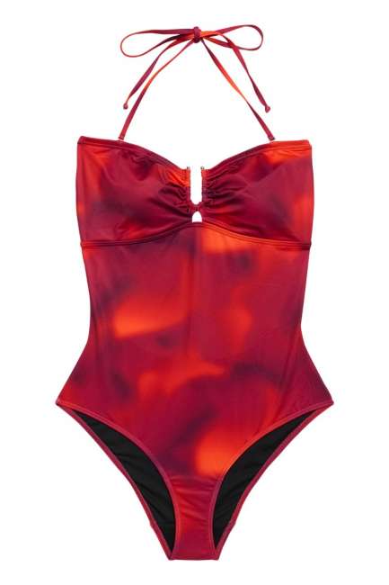 Priser på Gestuz - Badetøj - KallyGZ Swimsuit - Red Fire