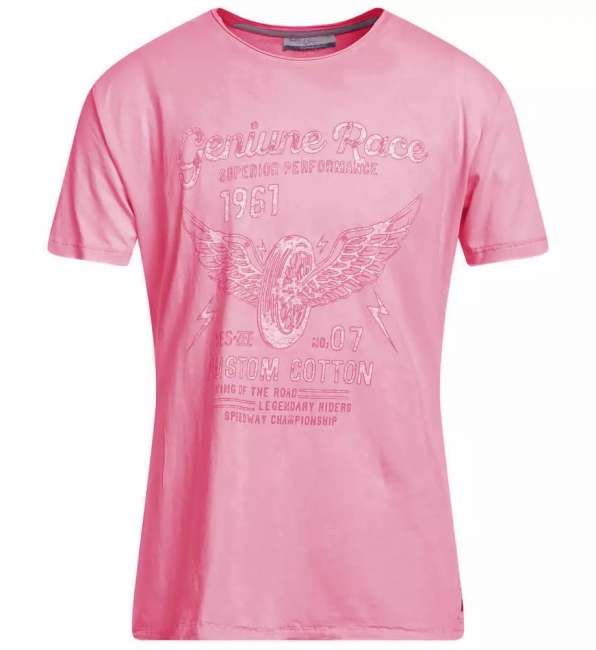 Priser på Yes Zee Pink Bomuld T-Shirt