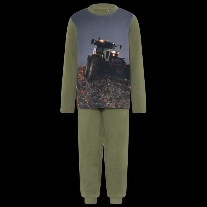 Priser på Minymo Drenge Pyjamassæt - Olivine - 98