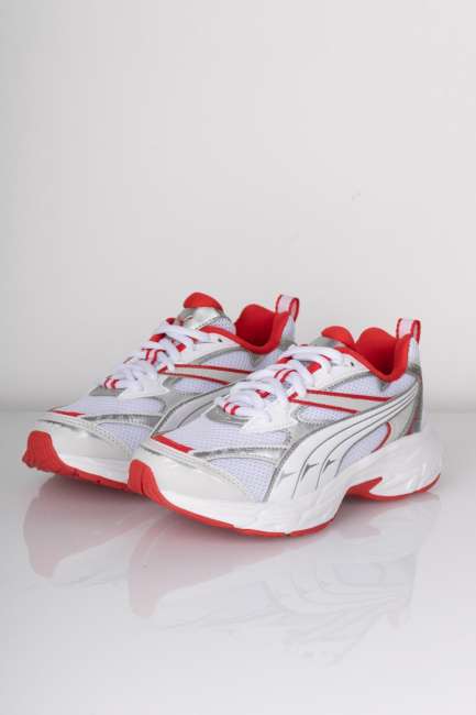 Priser på Puma - Sneakers - Morphic - White/Red