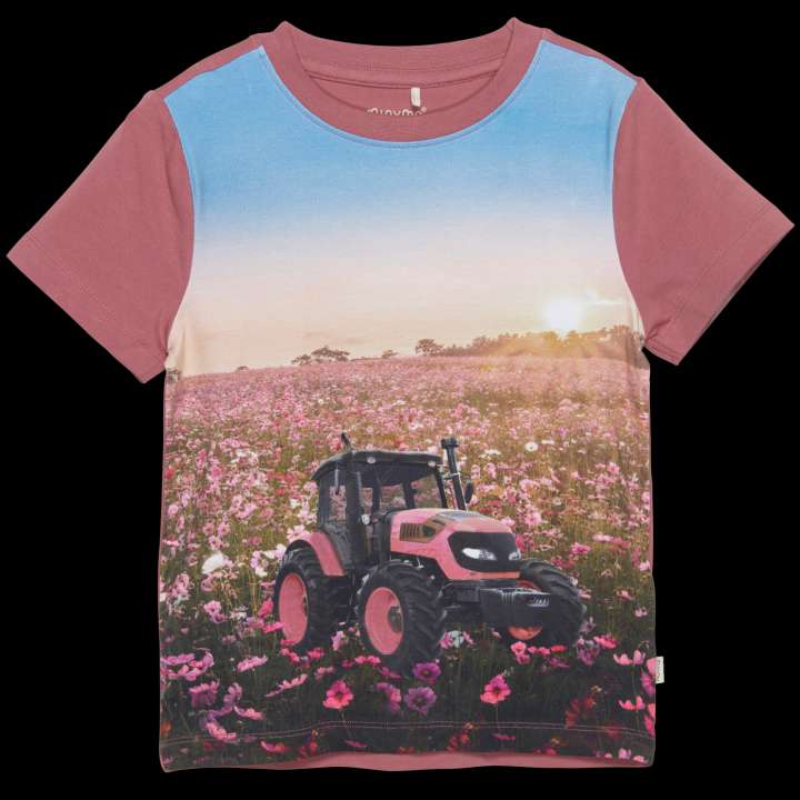 Priser på Minymo Pige T-shirt - Deco Rose - 110