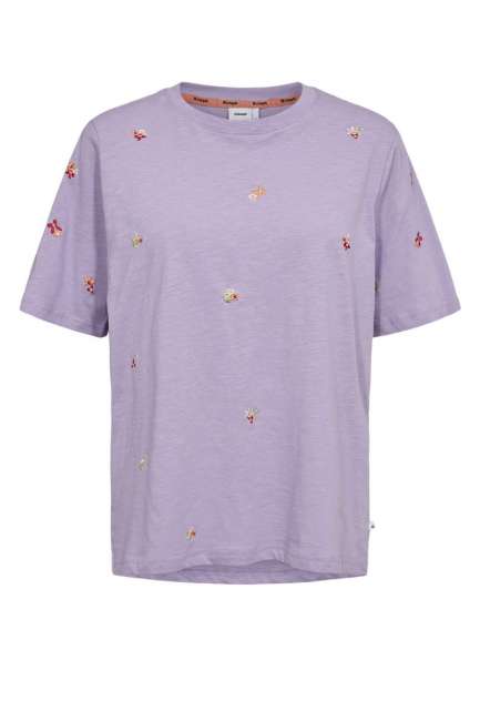 Priser på Nümph - T-Shirt - Nuelena T-Shirt - GOTS Lilac Breeze