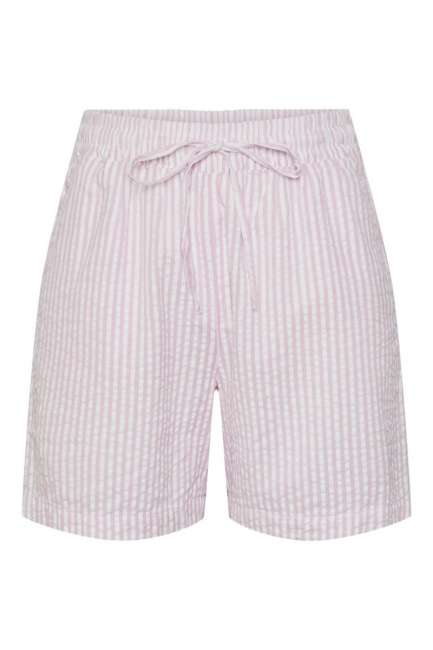 Priser på Pieces - Shorts - PC Sally Hw Loose String Shorts - Pastel Lavender